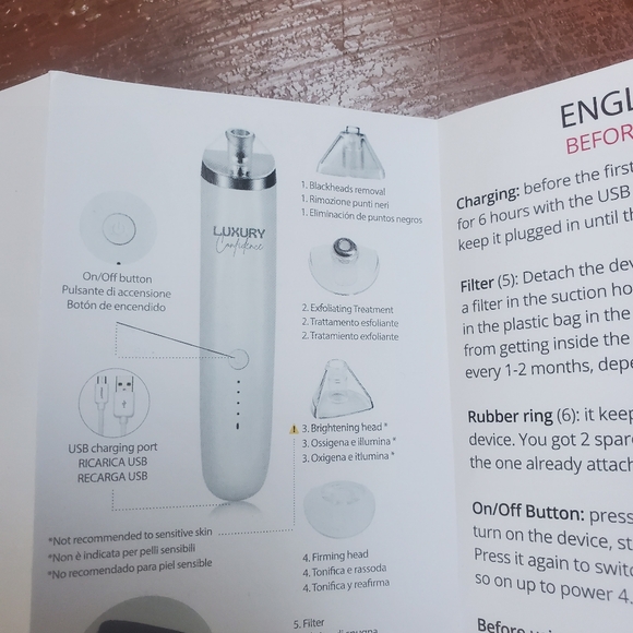 Luxury confidence blackhead suction kit - Picture 3 of 6